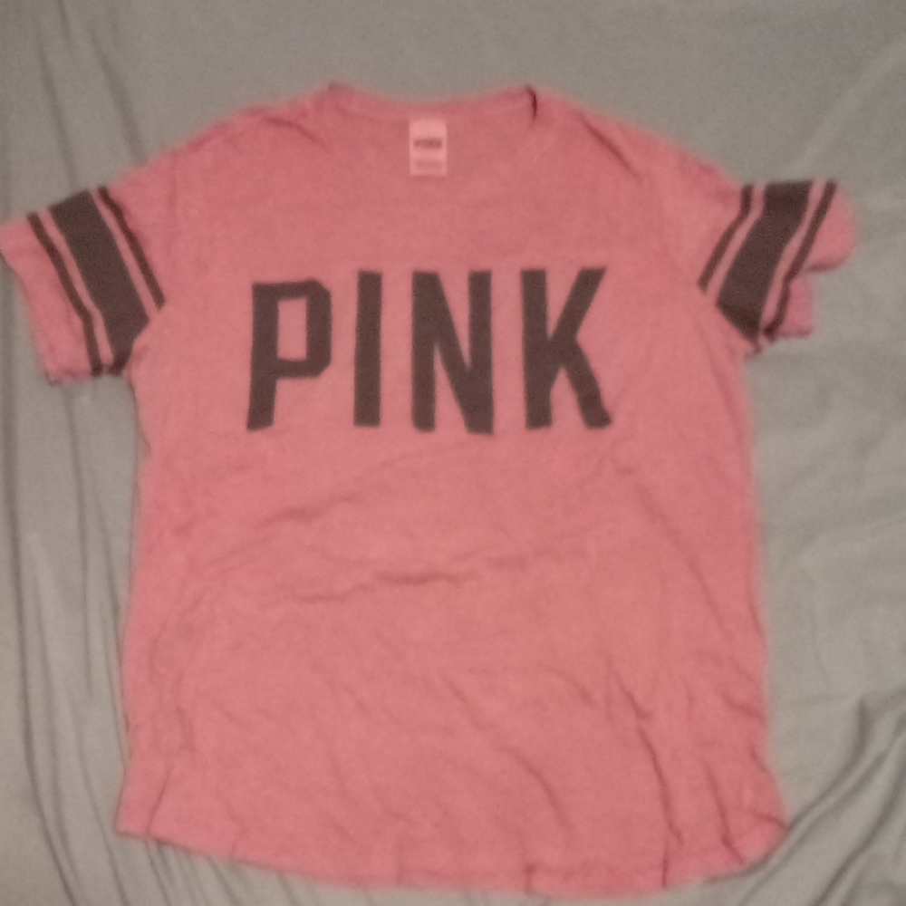 🐬Pink and grey "pink" shirt